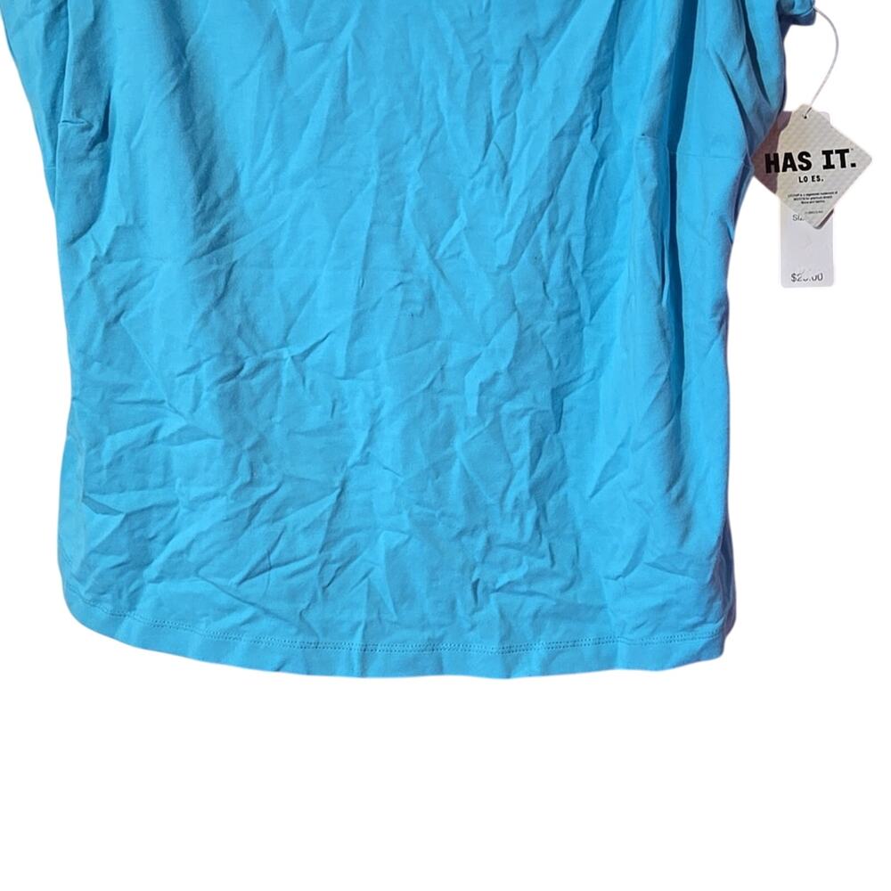 NWT i.e. women 2X Turquoise Blue Camisole/Tank Top [0053] - Picture 4 of 8